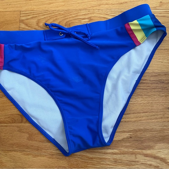 Women’s 2 piece swimsuit size 2XL Blue - Picture 6 of 8